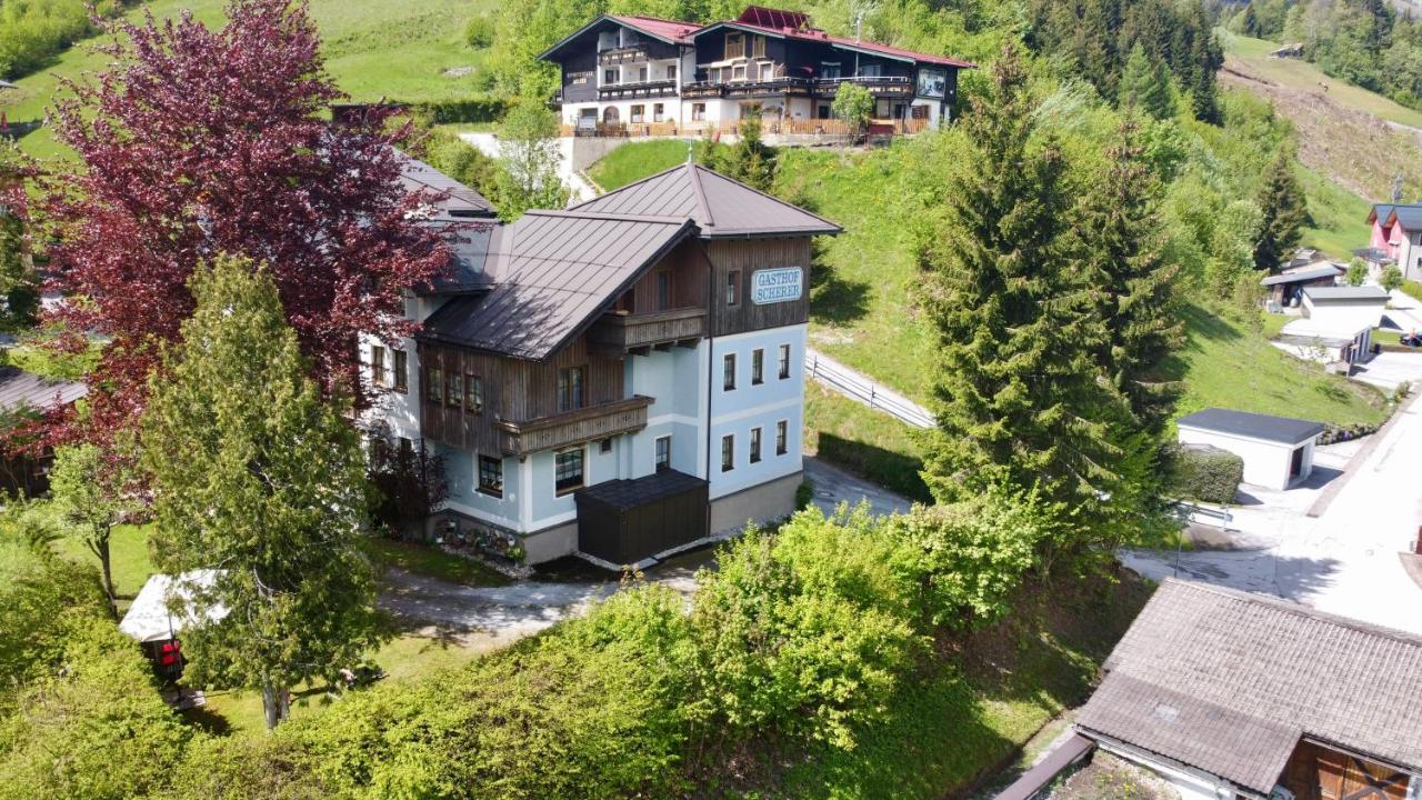 Gasthof Scherer Muhlbach Am Hochkonig Bagian luar foto
